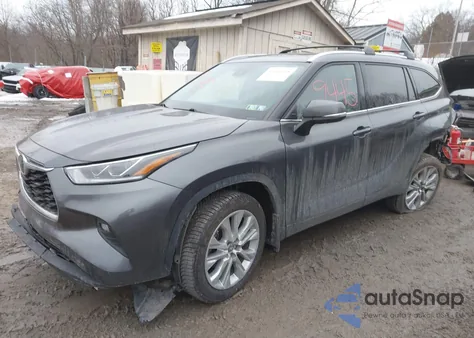 2022 Toyota Highlander Limited из США, поврежденный, VIN 5TDDZRBH0NS166330